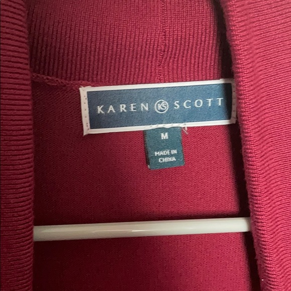 Maroon cardigan - Picture 3 of 3